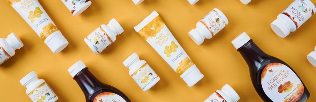 Bee products and aloe vera are the perfect complement to a healthy and balanced